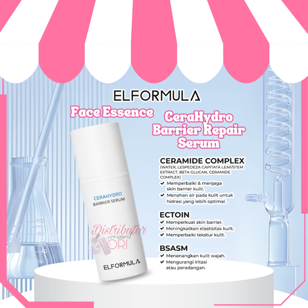 ELFORMULA Intensive CeraHydro Barrier Repair Serum Face Essence - Serum Wajah