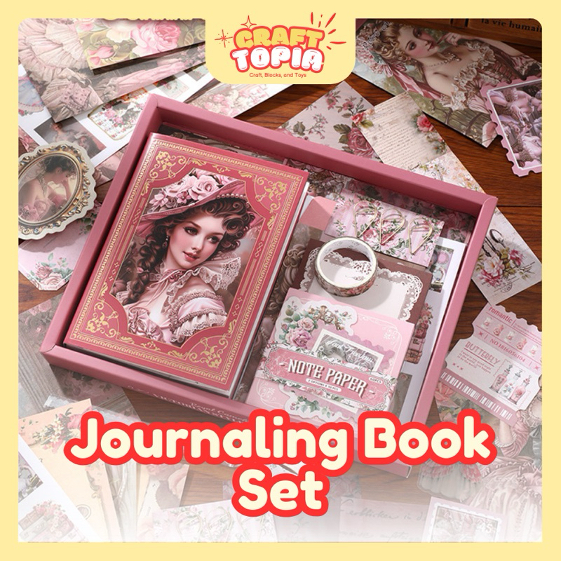 

[CRAFTOPIA] DIY Journal Set Nature Colorful Creative Statisfying Viral Mainan Anak Unik