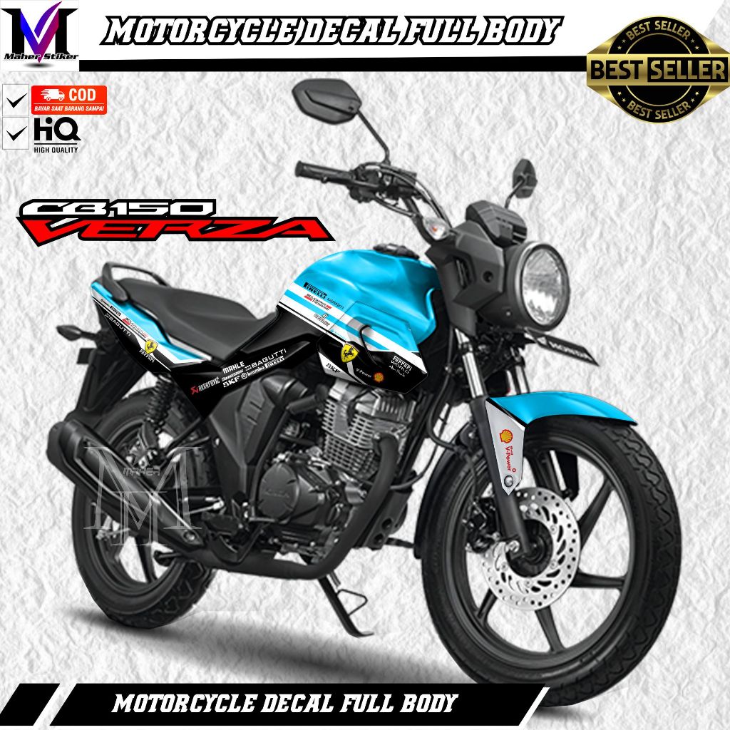 Decal Full Body CB Verza  Stiker Cb Verza Variasi Ferrari