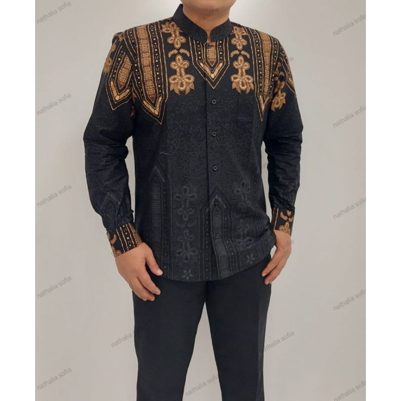 FIRENZE KOKO PRIA / KOKO PANJANG PRIA/ KEMEJA KOKO TERBARU/ Kemeja KOKO Batik Cowok Premium / KEMKO 