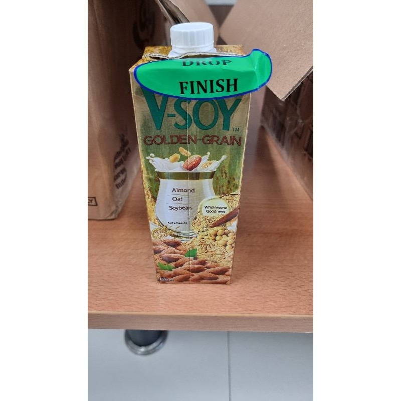 

V-soy tersedia kemasan 1ltr, 200ml