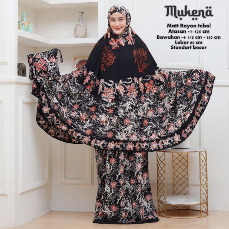 MUKENA BATIK PEKALONGAN//MUKENA DEWASA//MUKENA ENCIM