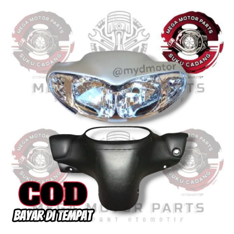 Cover Batok Kepala Set Lampu Reflektor Depan Yamaha Jupiter Z Lama Jupiter Old Tahun 2003 2005 Warna