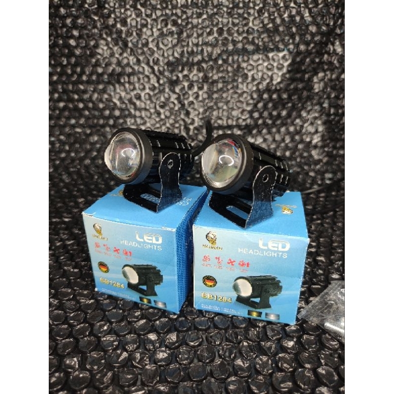 Lampu laser D2 motor putih kuning super terang