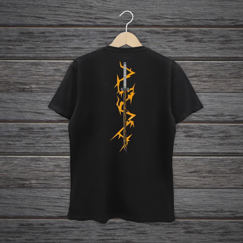 Kaos/T Shirt Zenitsu Sword