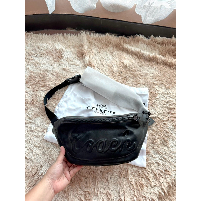 ❌SOLD❌COC COACH WAIST BAG NEW ORIGINAL PRIA MAN SLING BAG