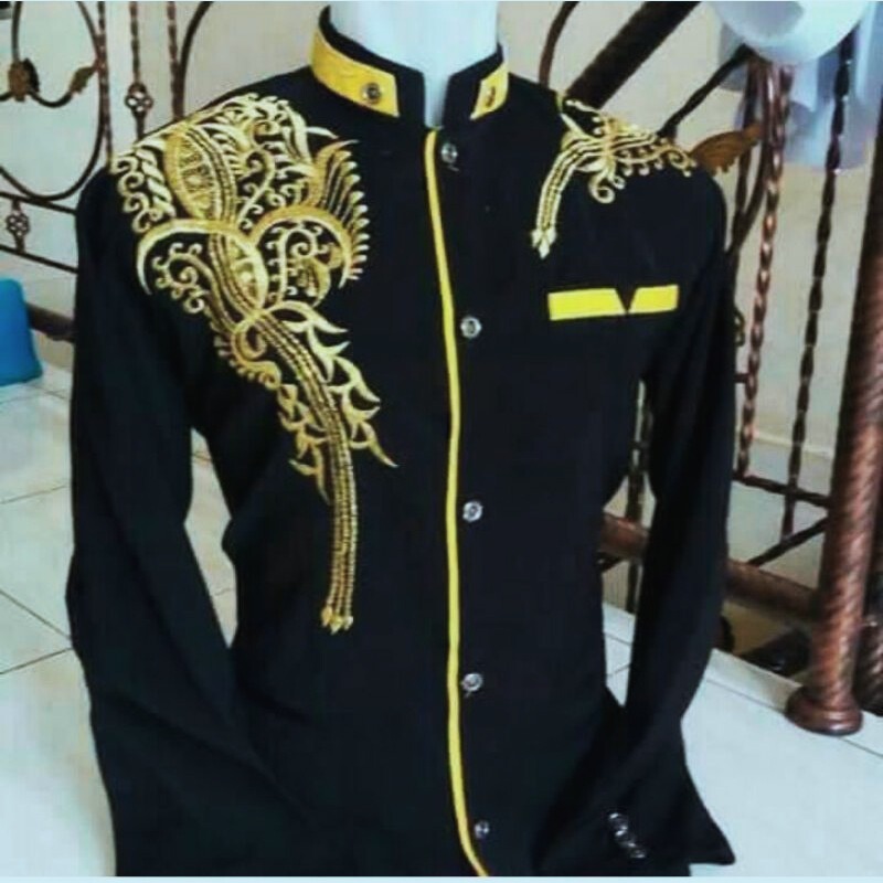 JASKO BORDIR | JAS KOKO PRIA DEWASA | JAS KOKO PREMIUM MODERN MURAH | ATASAN FASHION MUSLIM PRIA