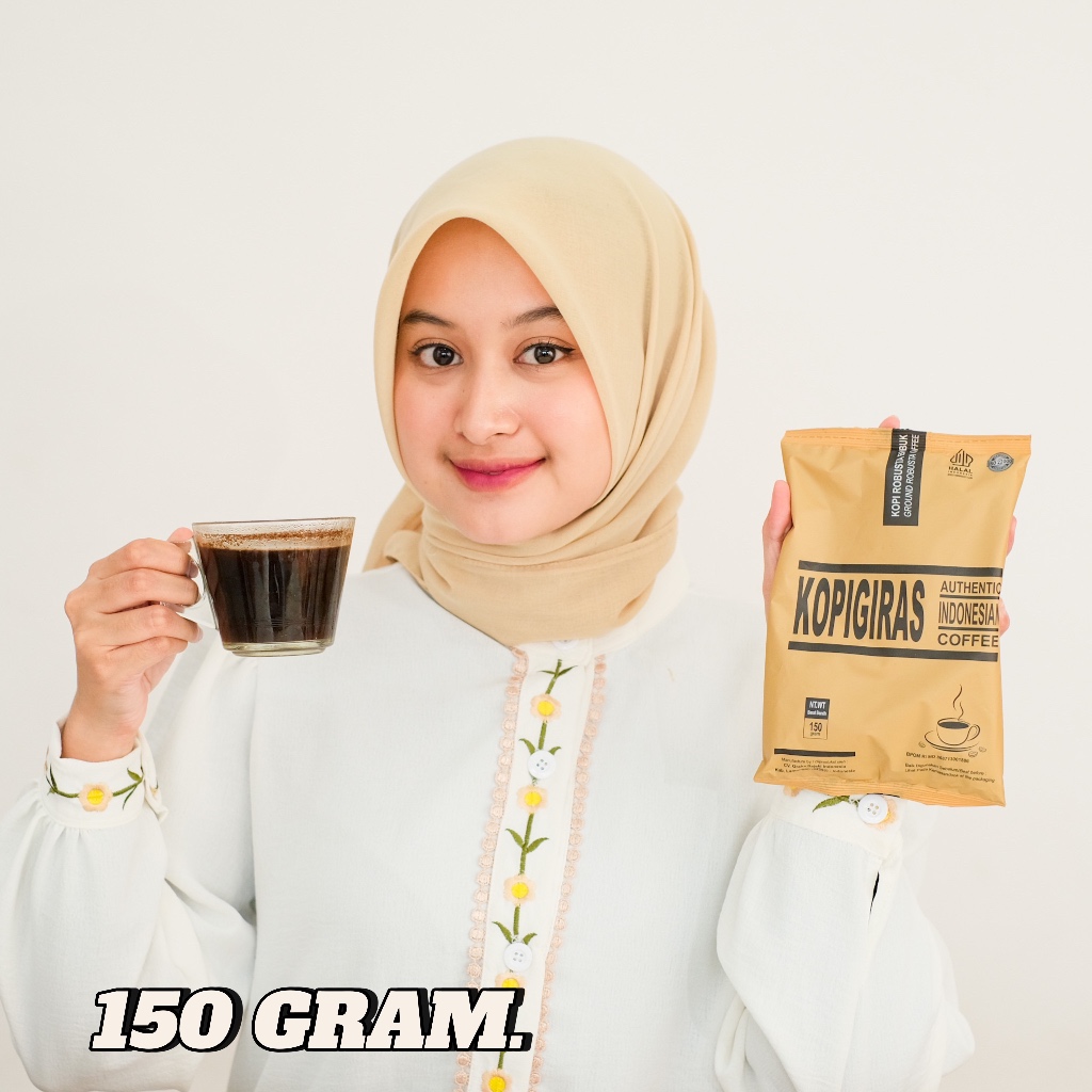 

Paket Hemat! 2x Kopi Giras 150gr – Kopi Robusta Bubuk, Total 300gr