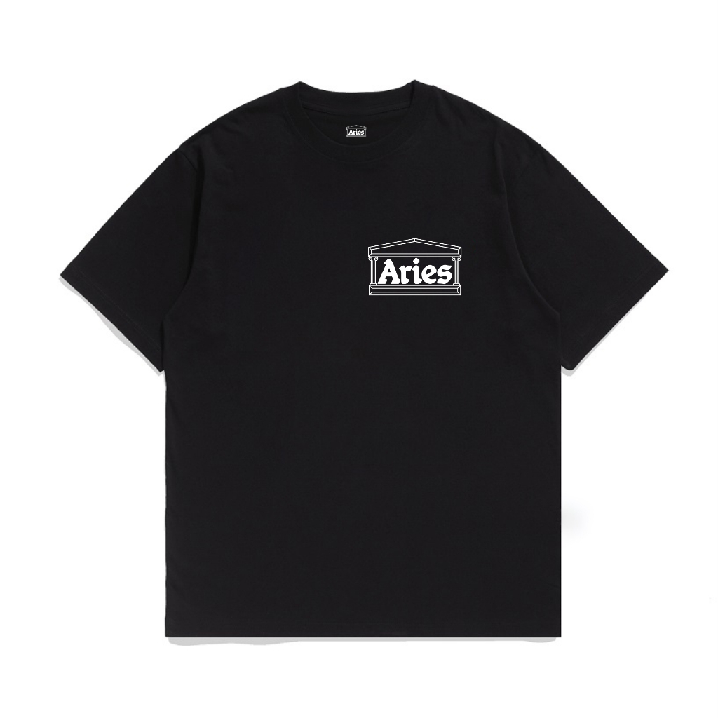 Aries Arise Tshirt Temple Black Premium