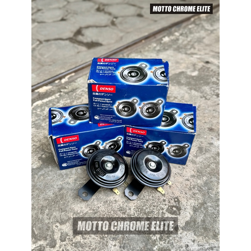 (ORIGINAL) BELL BEL KLAKSON DENSO 12V UNIVERSAL MOTOR MOBIL