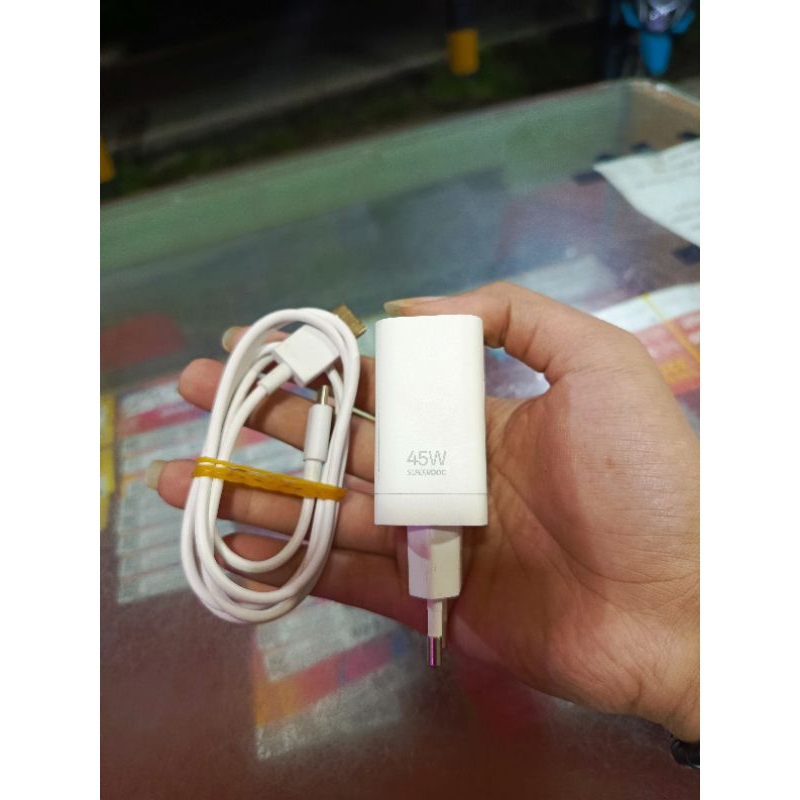 Cas Oppo Original Copotan 45 watt type C