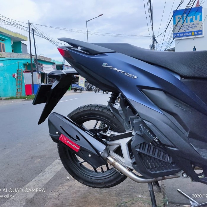 knalpot r9 misano honda vario 125 150 original