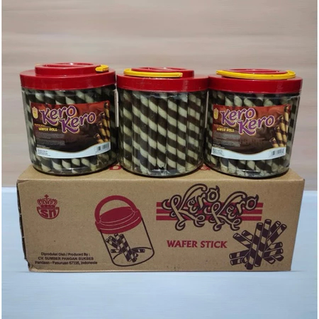 

Wafer Stick Roll Kero Kero (Isi 6 Pcs)