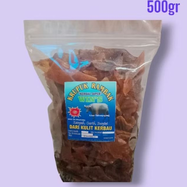 

rambak kerbau khas tulungagung 500gr (mentah)