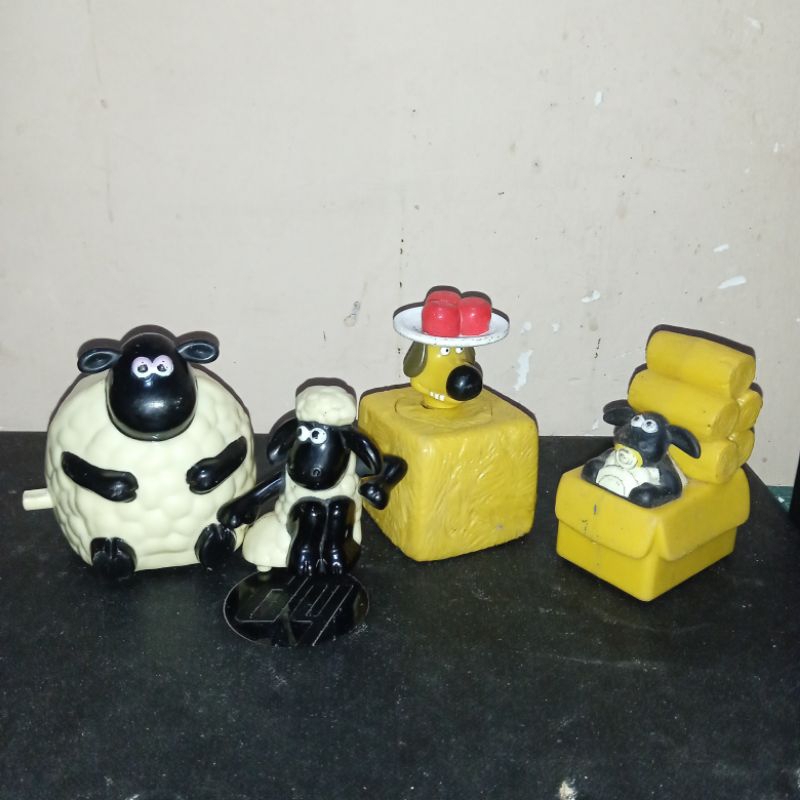 chaki meal kfc toys shaun the sheep 2012 set