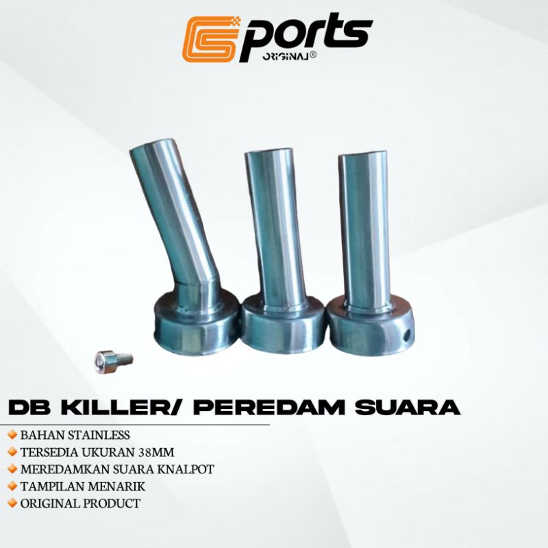 Db killer peredam suara knalpot 3speed original