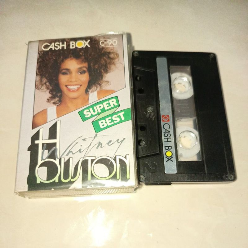 KASET WHITNEY HOUSTON SUPER BEST SAVING ALL MY LOVE FOR YOU I WANNA DANCE WITH SOMEBODY GREATEST LOV