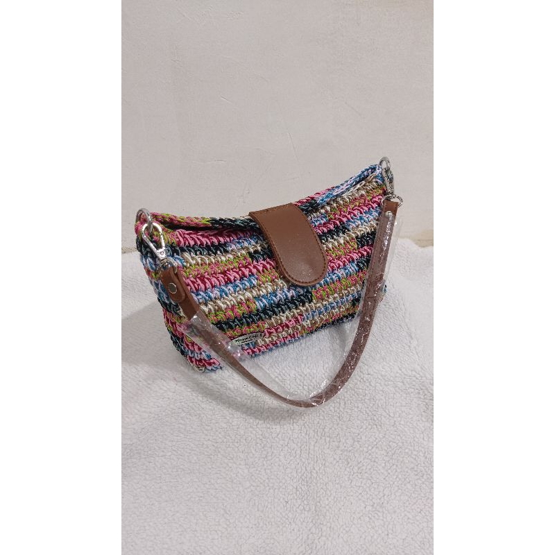 MiuMiu Rainbow Bag // Tas Rajut Handmade // Tas Keren