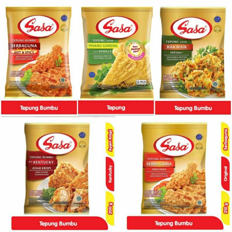 

Sasa Tepung Bumbu Serbaguna 210g