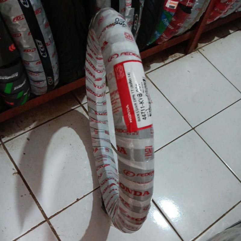 Ban luar depan 80-90-14 non Tb federal honda beat beat pop beat esp vario Astra honda motor