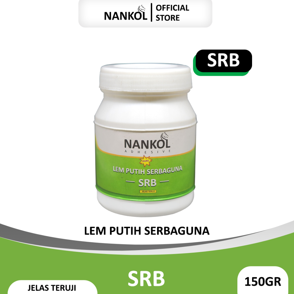 

Nankol SRB 150Gr - Lem Putih Serbaguna PVAc