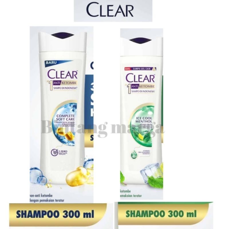 Clear shampo ke 300ml