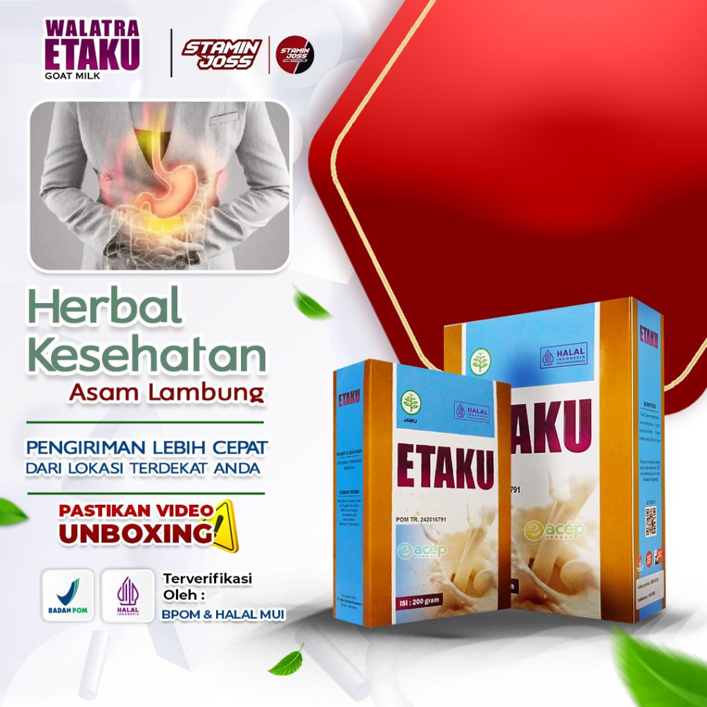 

Susu Obat Asam Lambung Maag Kronis Gerd gastritis Dispepsia Tukak Lambung Bocor Luka Lambung Mual Mual Dan Muntah Perut Kembung dan Begah Sakit Ulu Hati Alami Etaku Goat Milk Susu Kambing Etawa Asli original