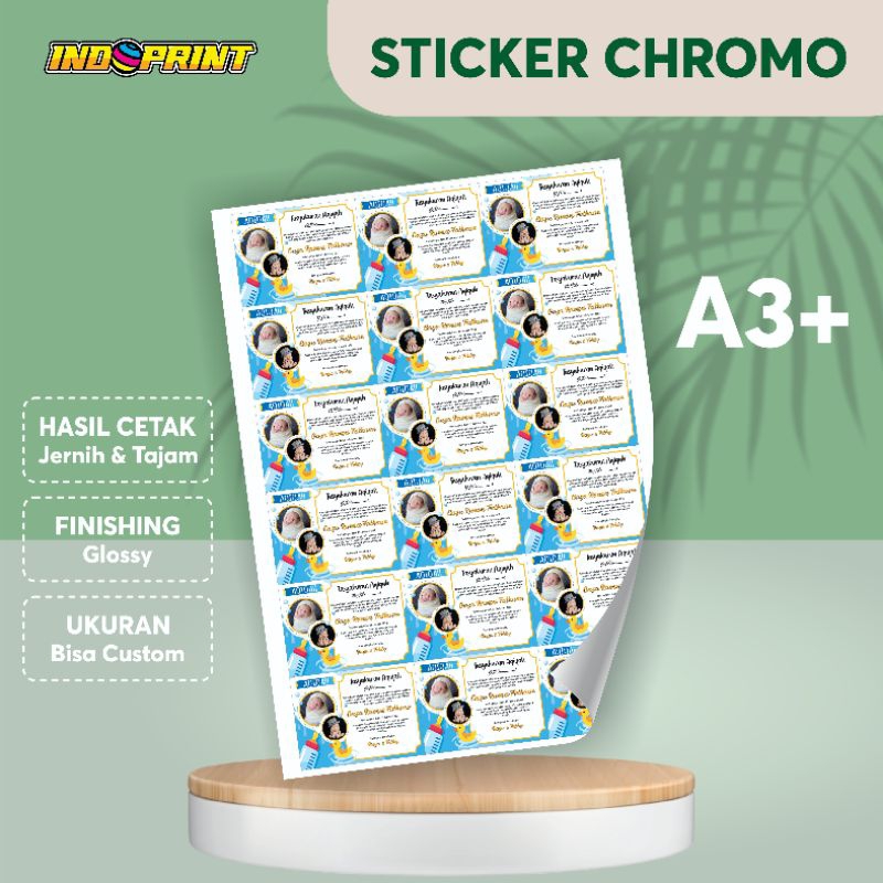 

Stiker label produk | stiker cromo | stiker | stiker murah