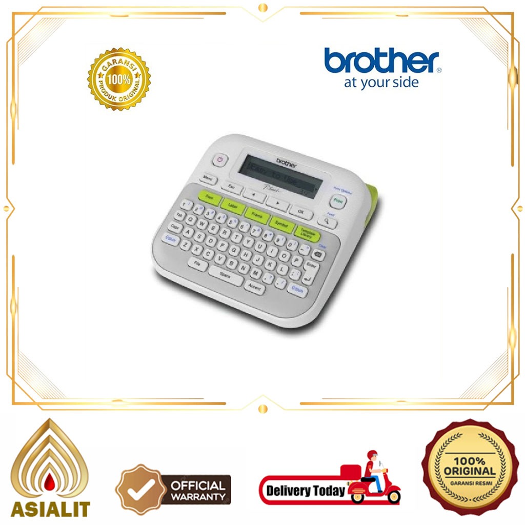 Printer Brother Portable Label Ptouch PT-D210 Print Barcode PTD210 Label Marker