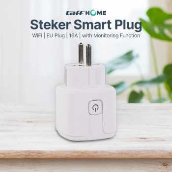 Steker Tuya Smart Plug WiFi EU Plug 16A Monitoring Function