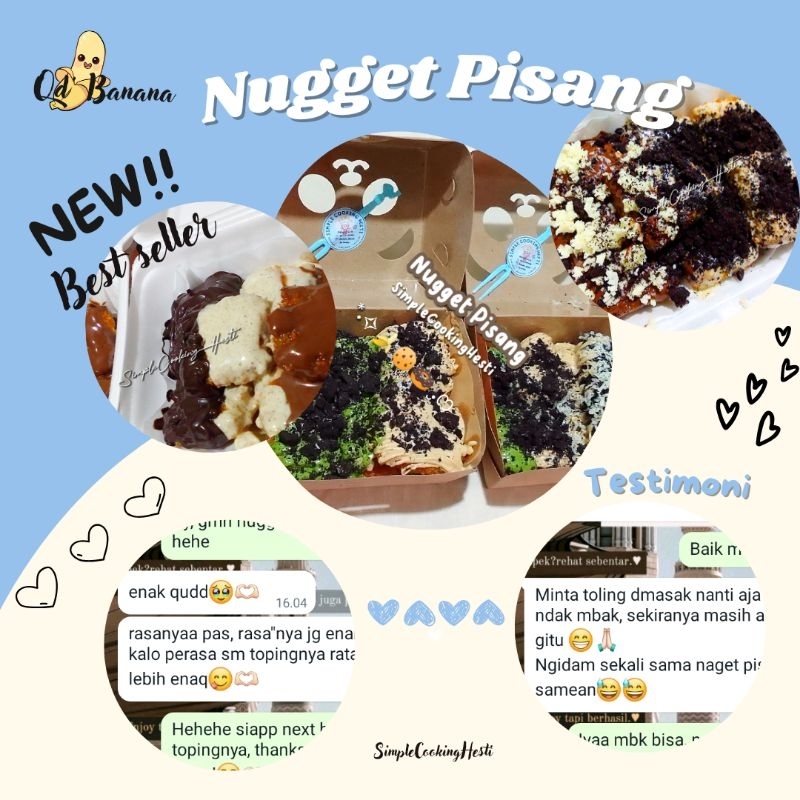 

Nugget pisang Frozen