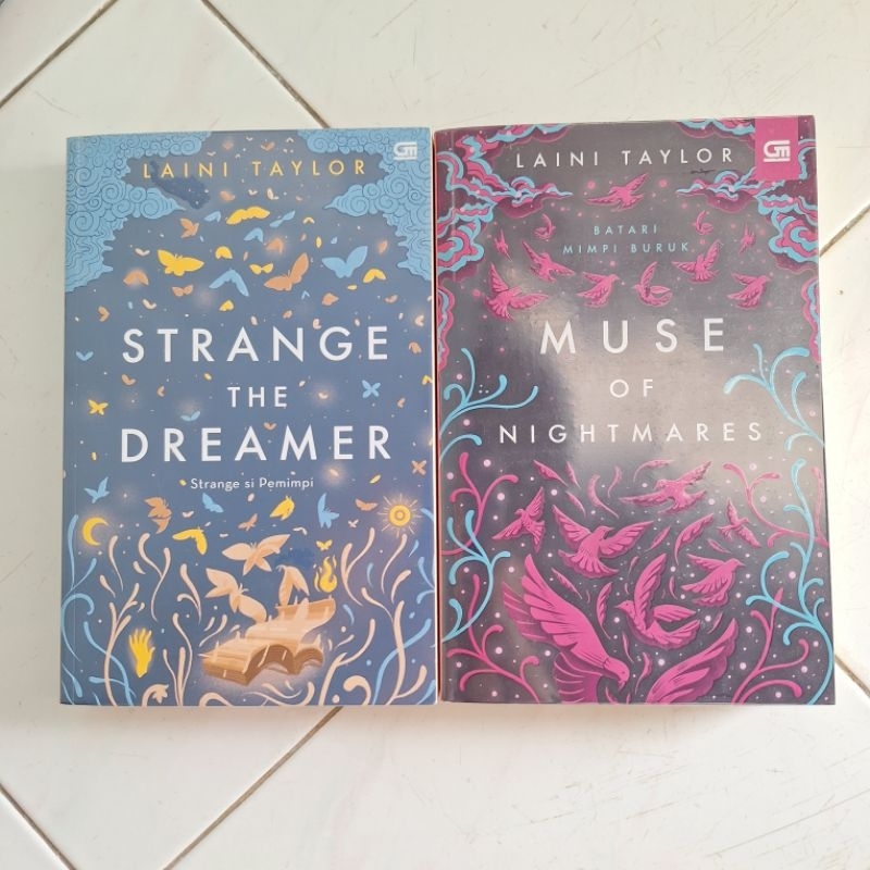 [ORIGINAL] Paket Novel Strange The Dreamer & Muse of Nightmare - Laini Taylor