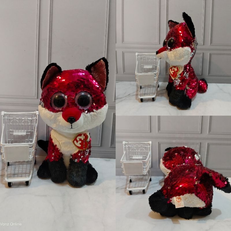 BONEKA TY KUCING RUBAH UNICORN ORIGINAL