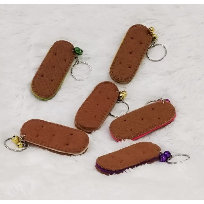 Gantungan kunci lucu Gantungan kunci biscuit gantungan tas lucu gantungan tas aesthetic kaychin lucu