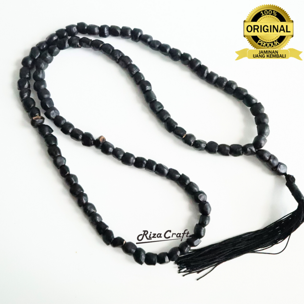 Riza craft Tasbih Biji Pisang Wali Sunan Bonang Pidak Unik 99 Butir Kualitas Terbaik