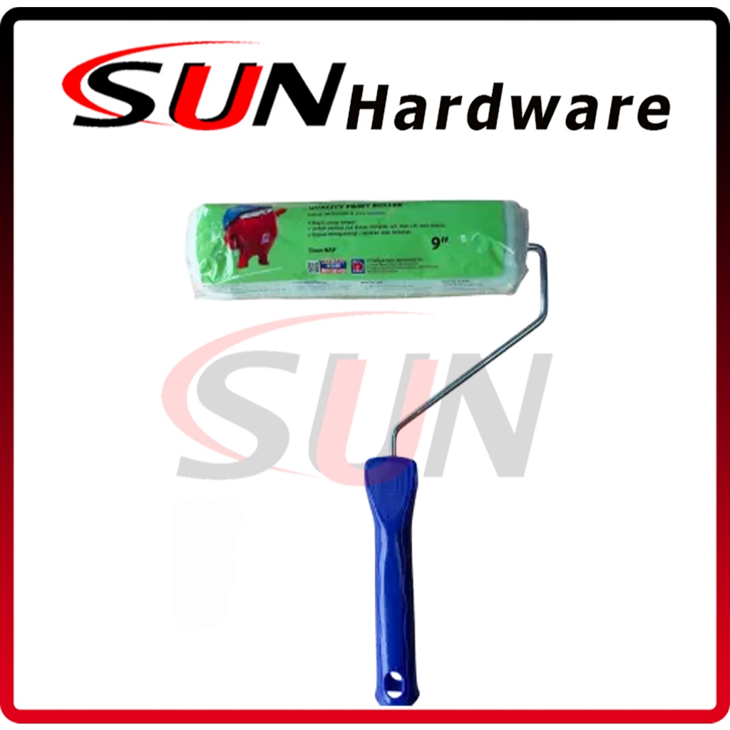 Rol Cat Bulu Tembok 9 Inch Nippon Paint Besar Roll Kuas