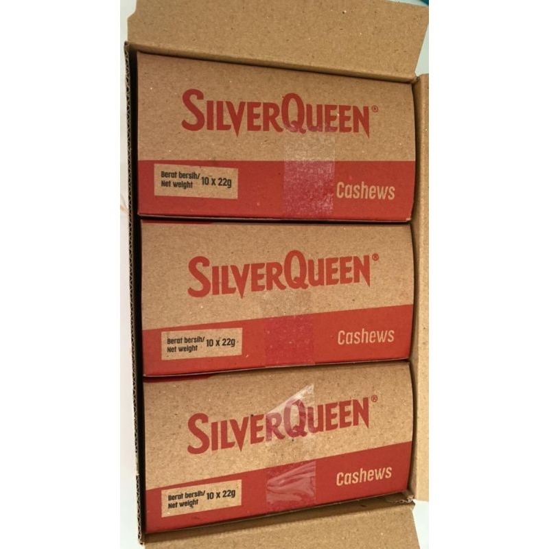 

Chun - Silverqueen 22gr 1box (isi 10) Exp Februari 2026