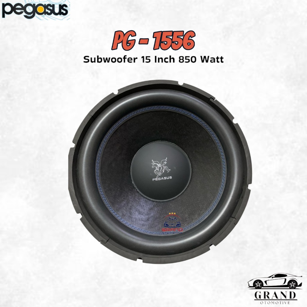 Subwoofer 15inch Pegasus PG-1556 Double Coil Pegasus 15'' PG-1556 Speaker Mobil Audio Car