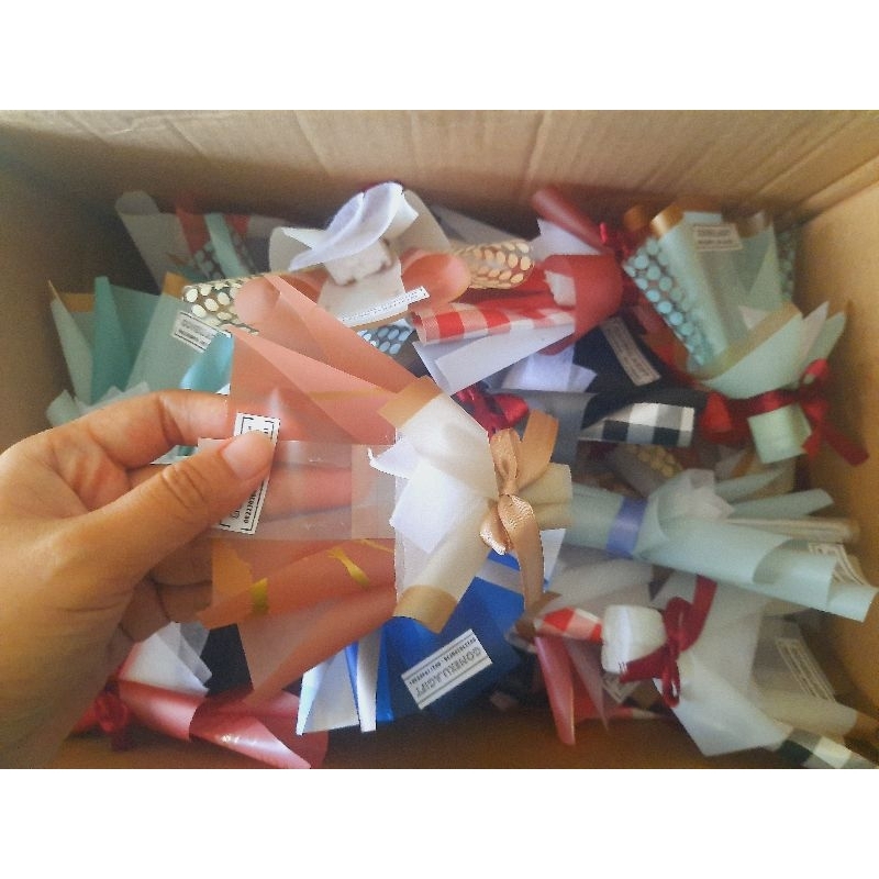 

Buket mini angpau lebaran THR lebaran 2 lembar