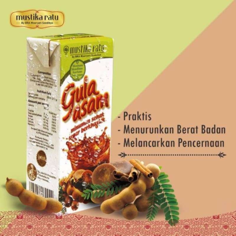 

FREE Mustika Ratu Minuman Gula Asem 200ml