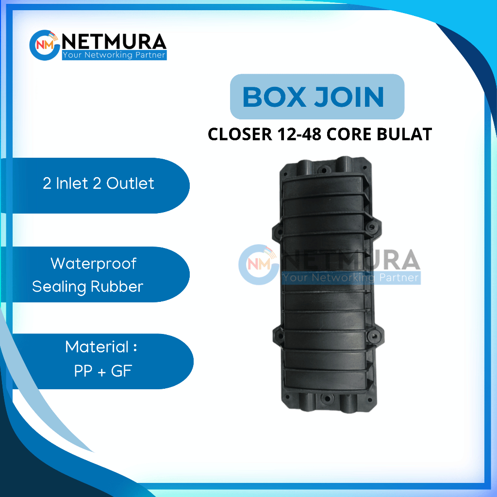 JOINT CLOSURE 12-24 CORE FIBER OPTIC, 12-24 CORE