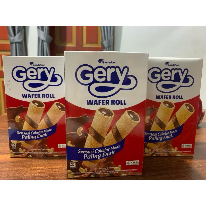 

Gery Wafer Roll 20 bgks x 16.5gr