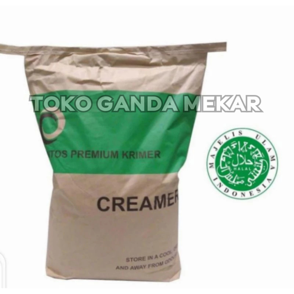 

Non Dairy Creamer / NDC Premium SANTOS / Susu Krimer Halal MUI 1 Kg