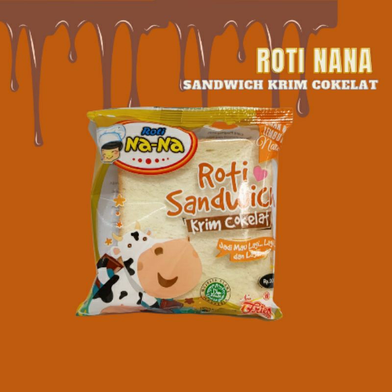

Roti Nana ~ Sandwich Rasa Krim Cokelat