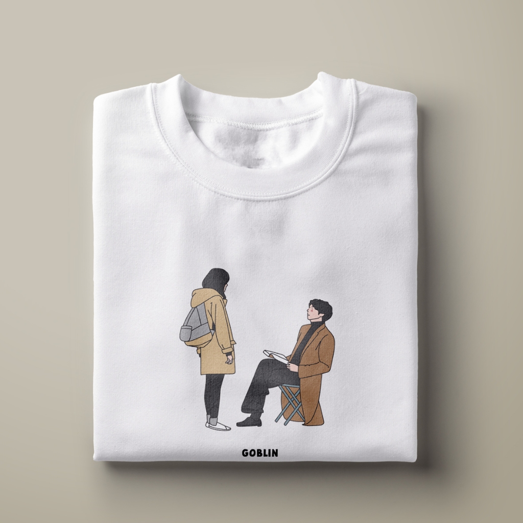 KAOS KDRAMA GOBLIN KOREAN DRAMA T-SHIRT KOREAN DRAMA KDRAMA MERCHANDISE KAOS DRAMA KOREA