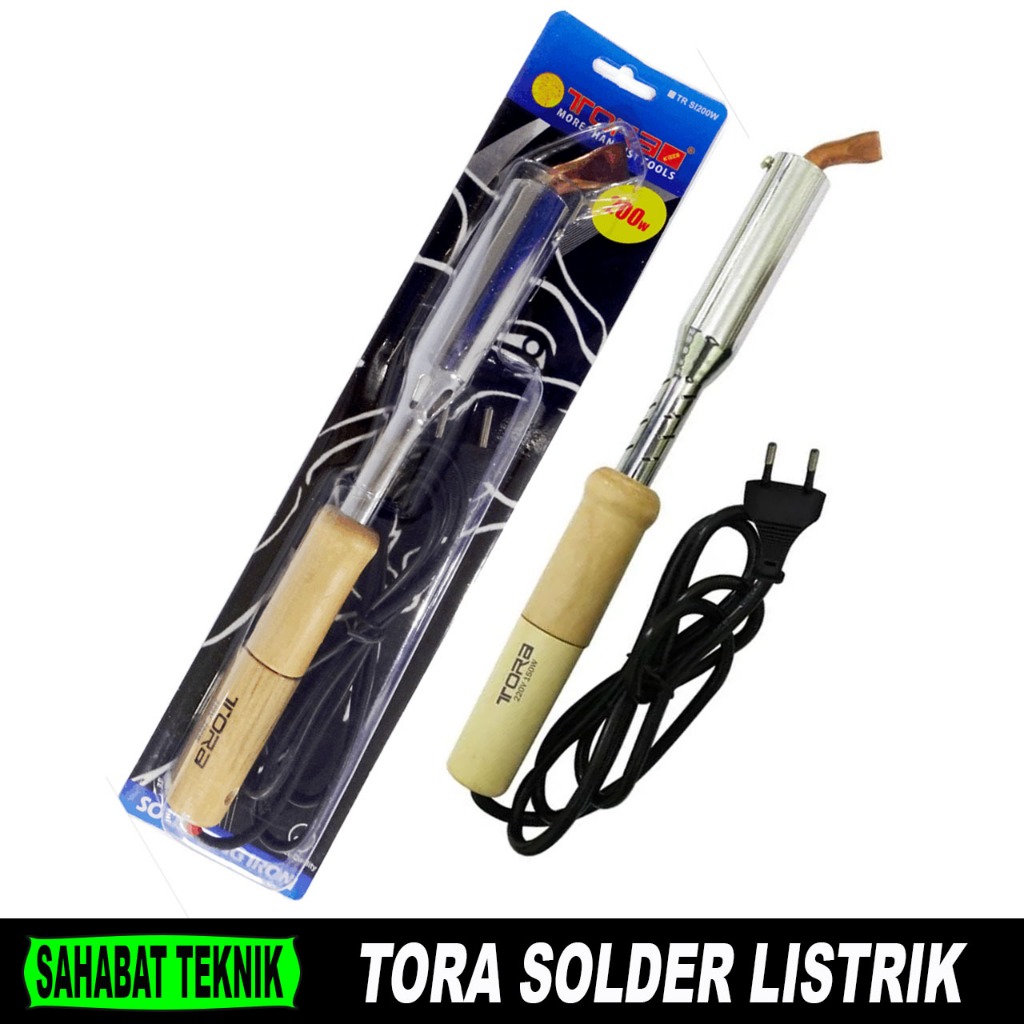 Solder Listrik Besar 300Watt 200Watt 150Watt 100Watt TORA - Solder Iron Electric Ori