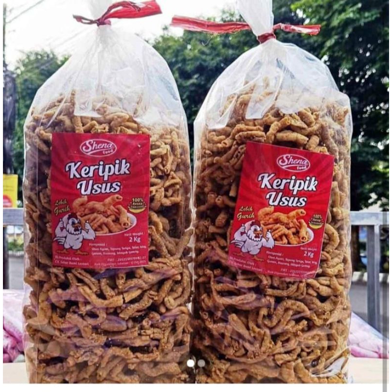 

Kripik Usus 3 rasa original