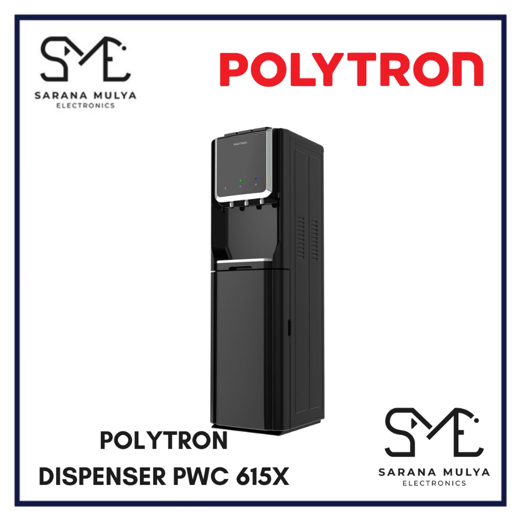 POLYTRON DISPENSER GALON BAWAH PWC615X PWC 615 KOMPRESOR PS-PWC615X