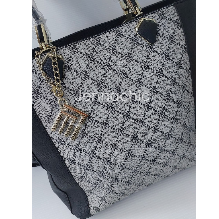 ELZ02 | Tas Elizabeth | Tas Handbag | Original | Warna Hitam | Tas Resmi