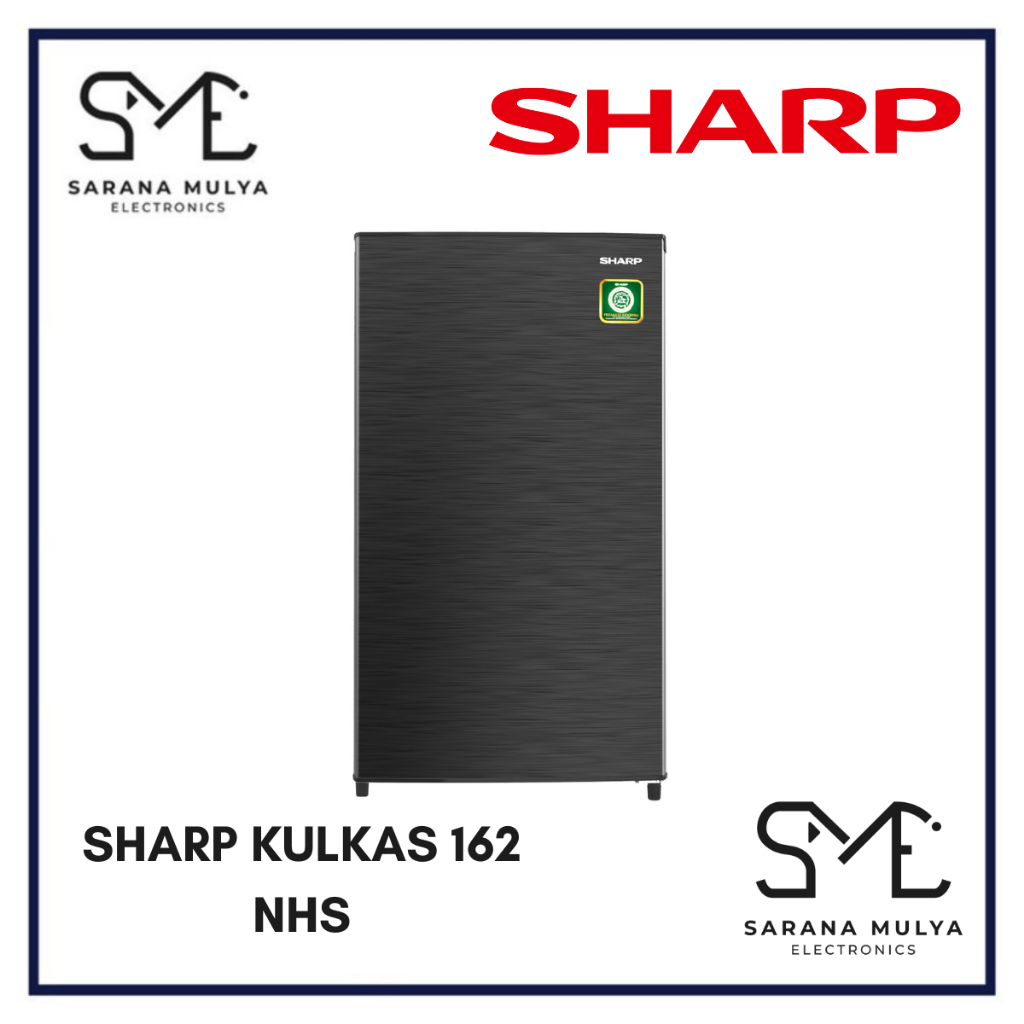SHARP SJ-N162N HS Kulkas 1 Pintu SJ N162N HS LEMARI ES SHARP 1 PINTU SJ162 NHS